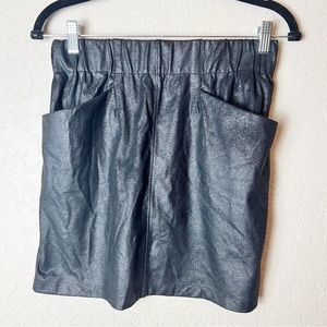 David Lerner Evereve black mini skirt